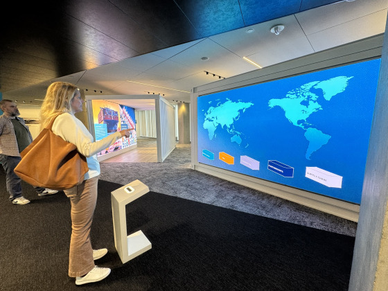 corporate visitor center